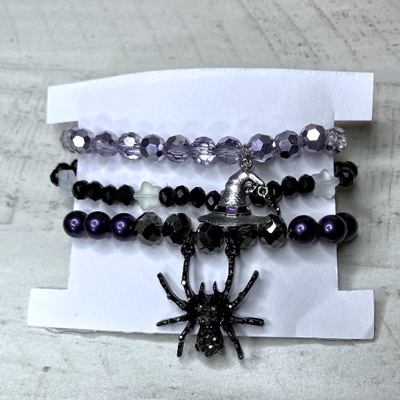 Galveston Dawn Jewelry - Lady Killer Spider Bracelet Set
